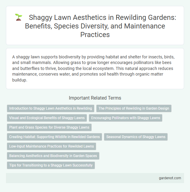 Shaggy Lawn Aesthetics in Rewilding Gardens: Benefits, Species Diversity, and Maintenance Practices
