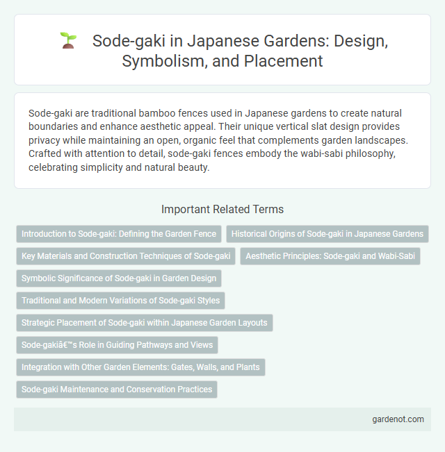 Sode-gaki in Japanese Gardens: Design, Symbolism, and Placement