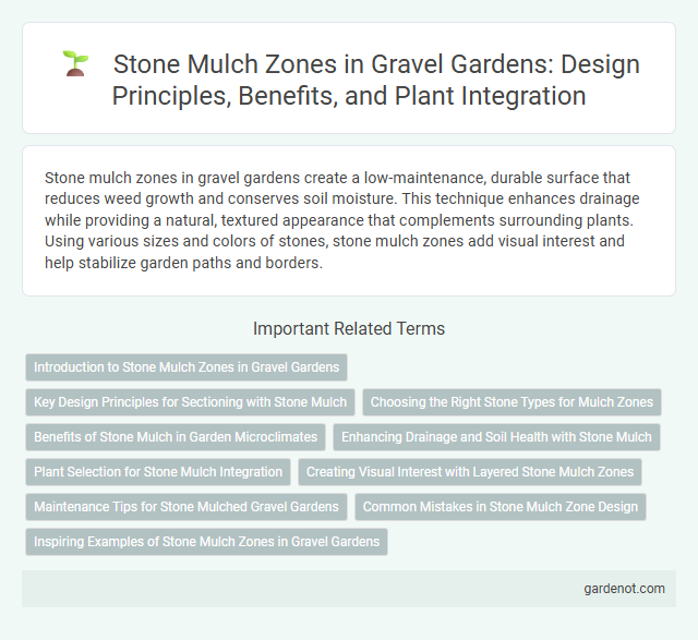 Stone Mulch Zones in Gravel Gardens: Design Principles, Benefits, and Plant Integration