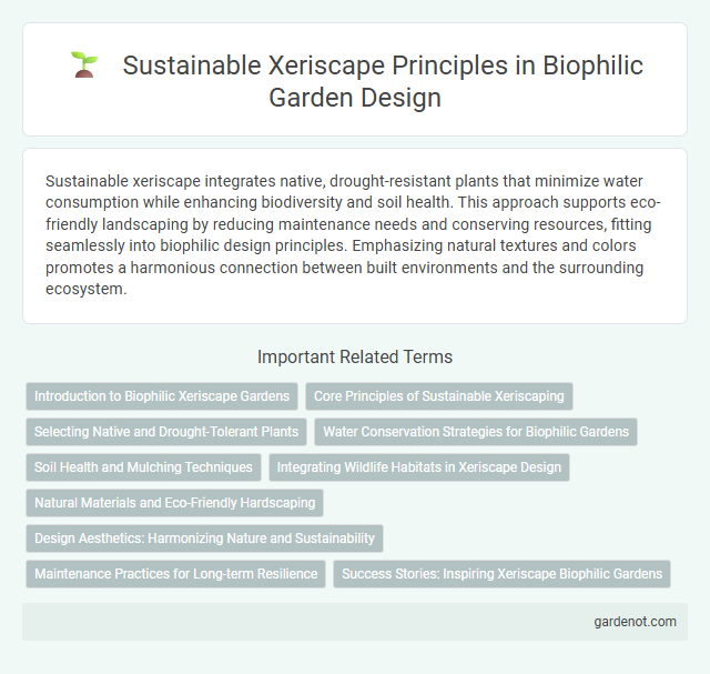 Sustainable Xeriscape Principles in Biophilic Garden Design