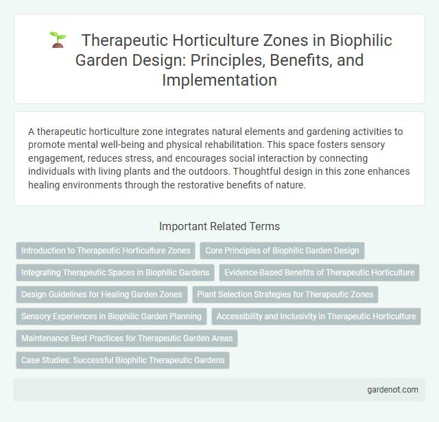 Therapeutic Horticulture Zones in Biophilic Garden Design: Principles, Benefits, and Implementation