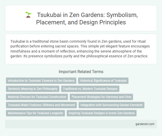Tsukubai in Zen Gardens: Symbolism, Placement, and Design Principles