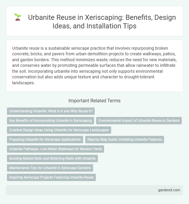 Urbanite Reuse in Xeriscaping: Benefits, Design Ideas, and Installation Tips