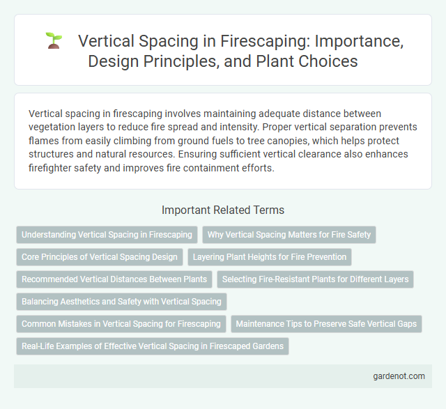 Vertical Spacing in Firescaping: Importance, Design Principles, and Plant Choices