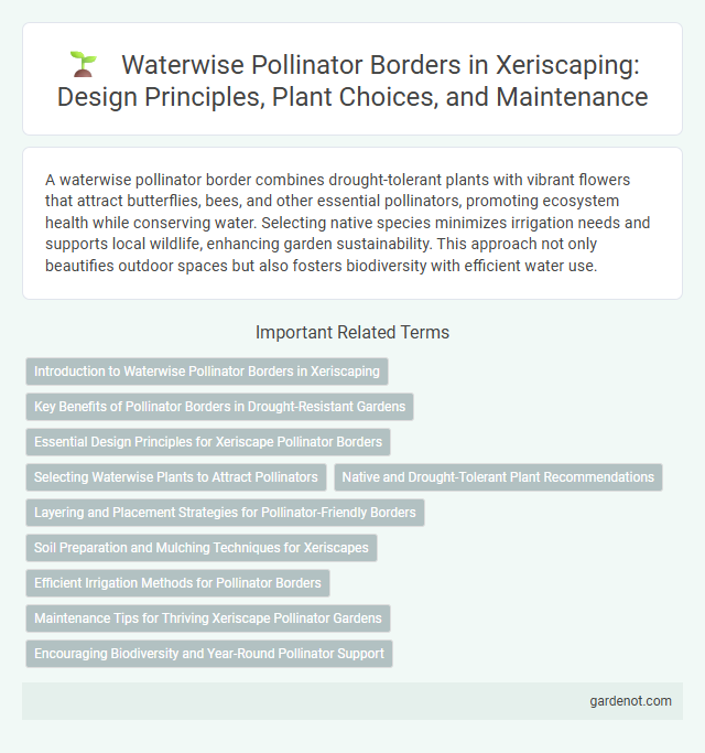 Waterwise Pollinator Borders in Xeriscaping: Design Principles, Plant Choices, and Maintenance