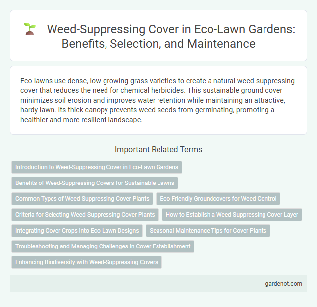 Weed-Suppressing Cover in Eco-Lawn Gardens: Benefits, Selection, and Maintenance