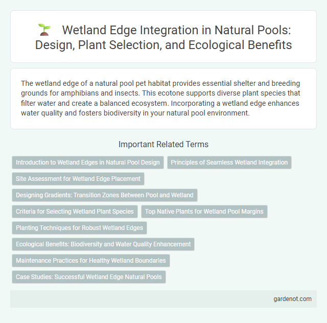 Wetland Edge Integration in Natural Pools: Design, Plant Selection, and Ecological Benefits