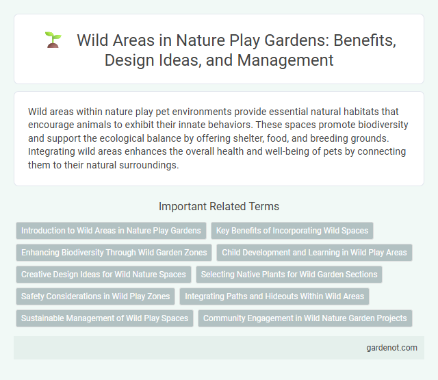 Wild Areas in Nature Play Gardens: Benefits, Design Ideas, and Management