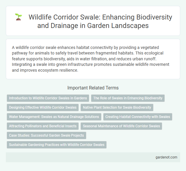 Wildlife Corridor Swale: Enhancing Biodiversity and Drainage in Garden Landscapes