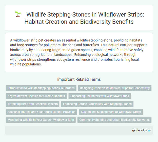 Wildlife Stepping-Stones in Wildflower Strips: Habitat Creation and Biodiversity Benefits