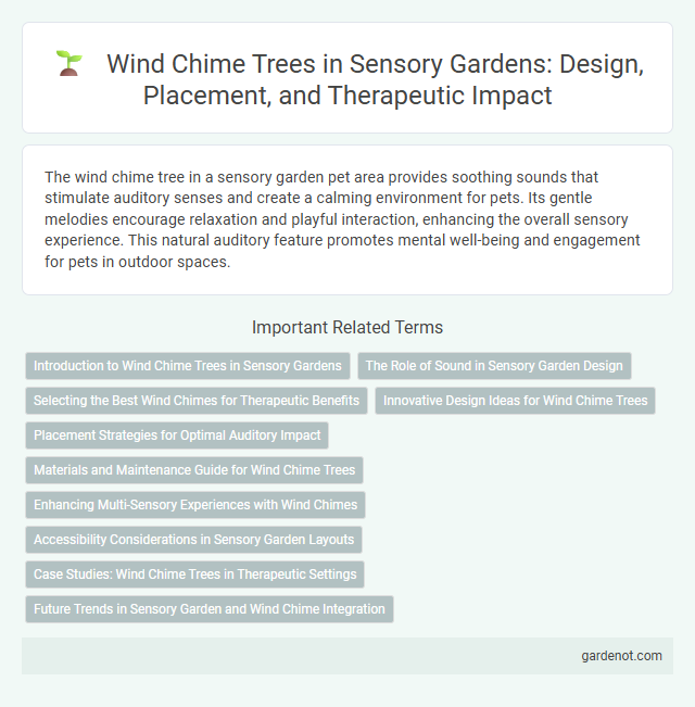 Wind Chime Trees in Sensory Gardens: Design, Placement, and Therapeutic Impact