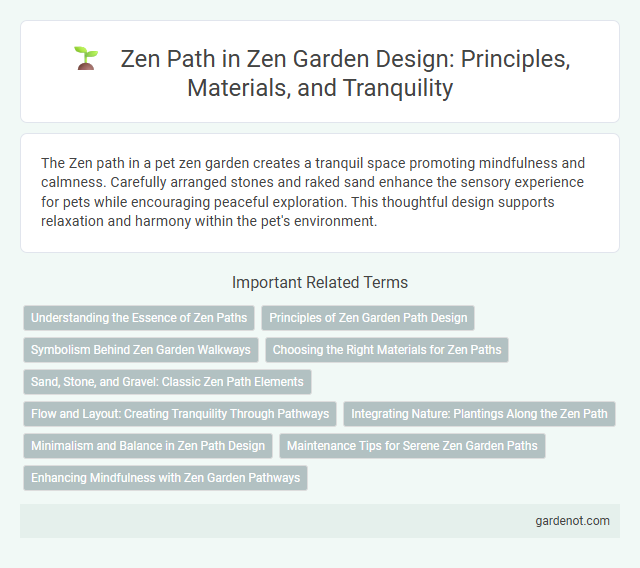 Zen Path in Zen Garden Design: Principles, Materials, and Tranquility