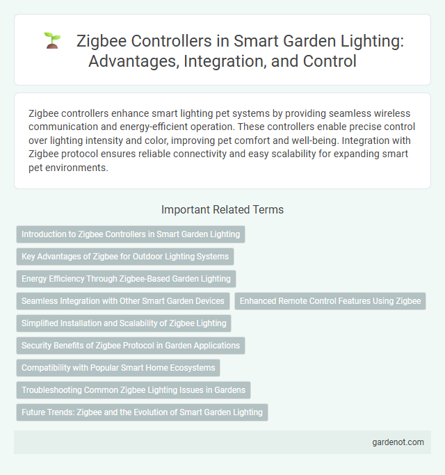 Zigbee Controllers in Smart Garden Lighting: Advantages, Integration, and Control