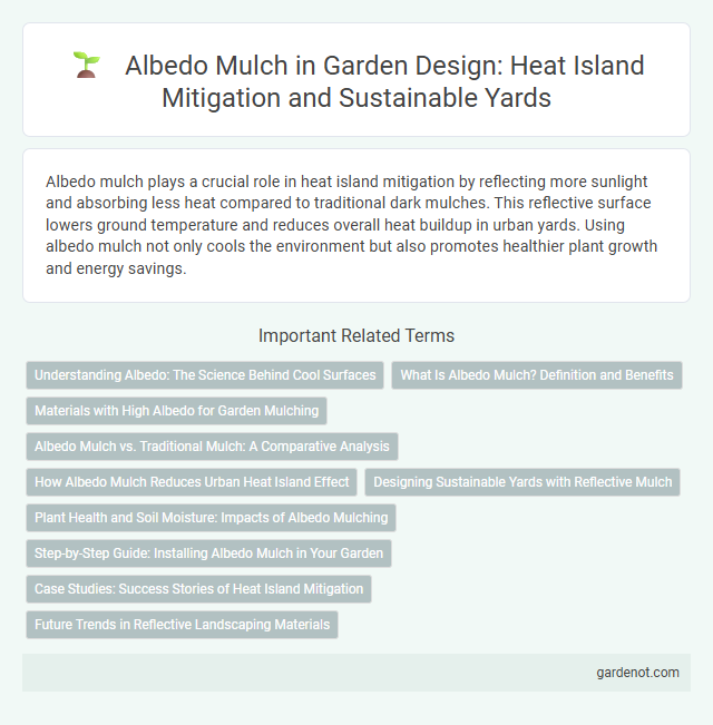 Albedo Mulch in Garden Design: Heat Island Mitigation and Sustainable Yards