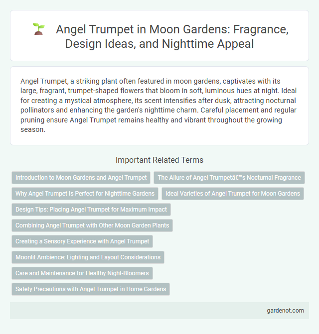 Angel Trumpet in Moon Gardens: Fragrance, Design Ideas, and Nighttime Appeal