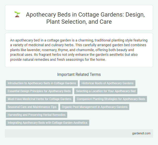Apothecary Beds in Cottage Gardens: Design, Plant Selection, and Care