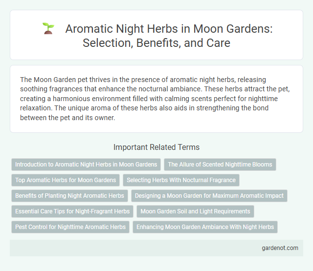 Aromatic Night Herbs in Moon Gardens: Selection, Benefits, and Care