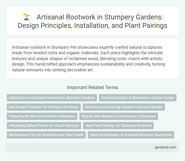 Artisanal Rootwork in Stumpery Gardens: Design Principles, Installation, and Plant Pairings