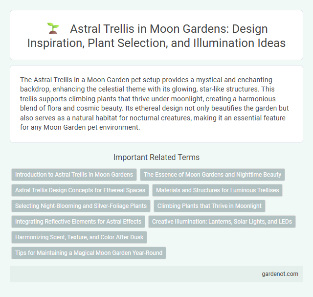 Astral Trellis in Moon Gardens: Design Inspiration, Plant Selection, and Illumination Ideas