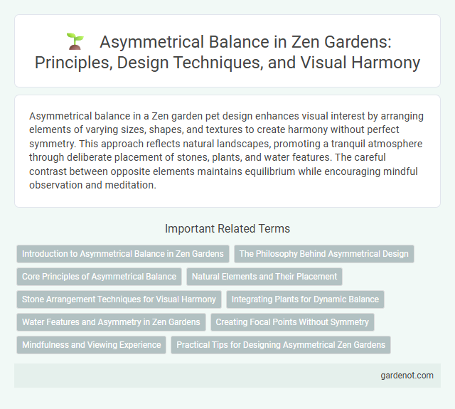 Asymmetrical Balance in Zen Gardens: Principles, Design Techniques, and Visual Harmony