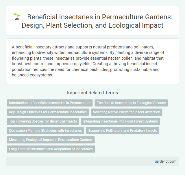 Beneficial Insectaries in Permaculture Gardens: Design, Plant Selection, and Ecological Impact