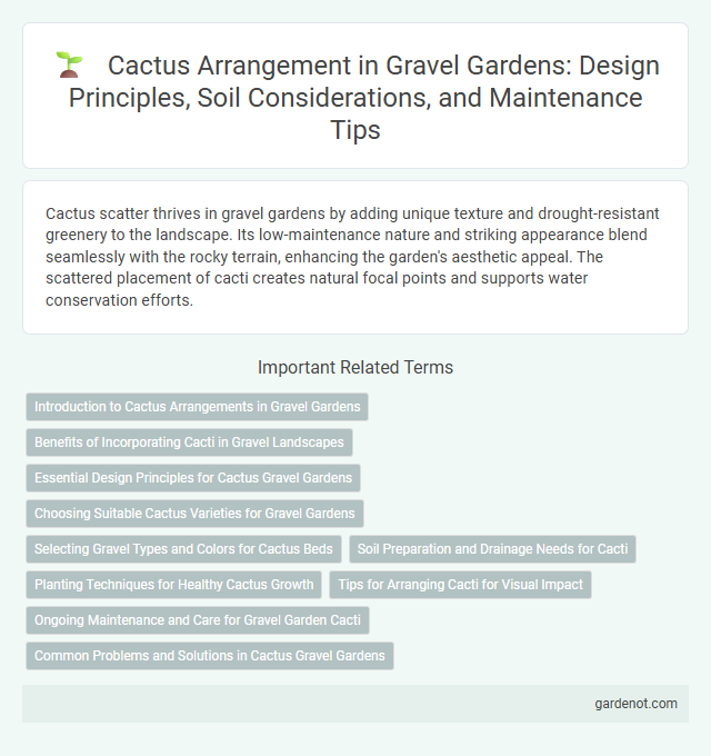 Cactus Arrangement in Gravel Gardens: Design Principles, Soil Considerations, and Maintenance Tips
