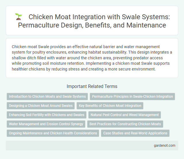 Chicken Moat Integration with Swale Systems: Permaculture Design, Benefits, and Maintenance