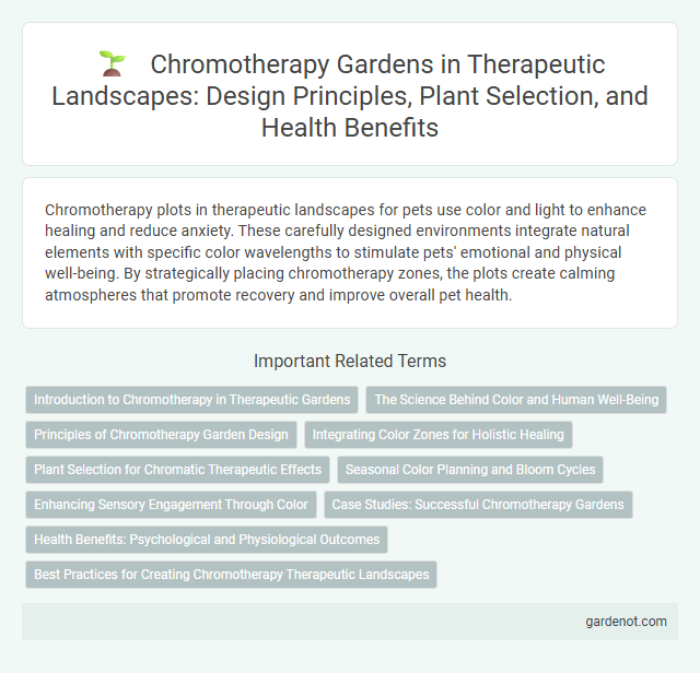 Chromotherapy Gardens in Therapeutic Landscapes: Design Principles, Plant Selection, and Health Benefits