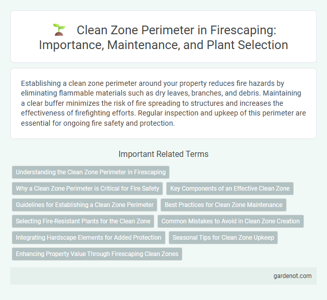 Clean Zone Perimeter in Firescaping: Importance, Maintenance, and Plant Selection