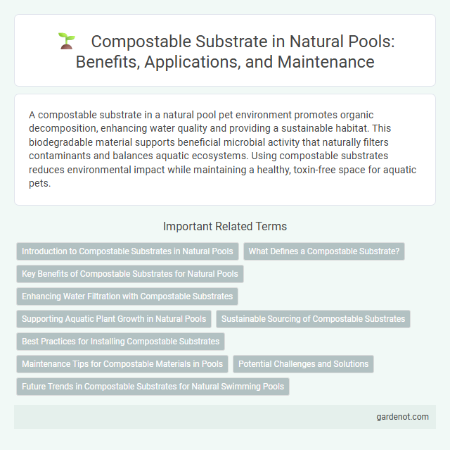 Compostable Substrate in Natural Pools: Benefits, Applications, and Maintenance