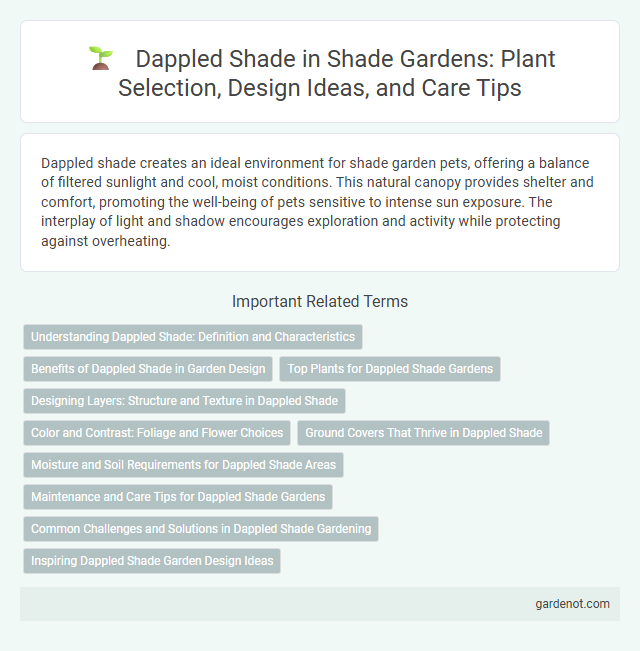 Dappled Shade in Shade Gardens: Plant Selection, Design Ideas, and Care Tips