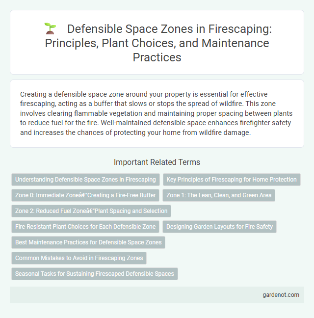 Defensible Space Zones in Firescaping: Principles, Plant Choices, and Maintenance Practices