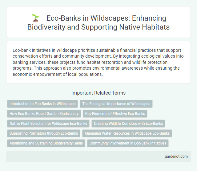 Eco-Banks in Wildscapes: Enhancing Biodiversity and Supporting Native Habitats