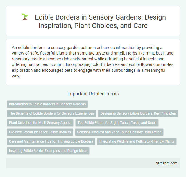 Edible Borders in Sensory Gardens: Design Inspiration, Plant Choices, and Care
