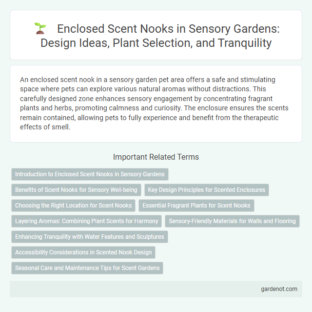 Enclosed Scent Nooks in Sensory Gardens: Design Ideas, Plant Selection, and Tranquility