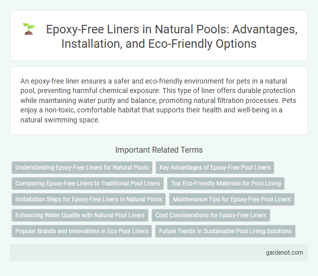 Epoxy-Free Liners in Natural Pools: Advantages, Installation, and Eco-Friendly Options