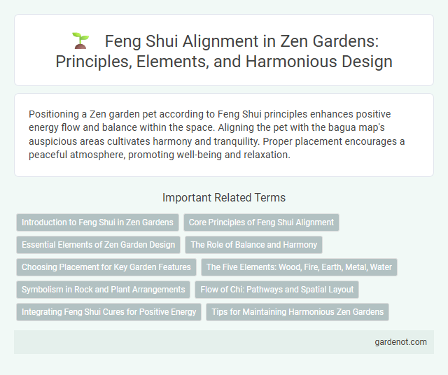 Feng Shui Alignment in Zen Gardens: Principles, Elements, and Harmonious Design