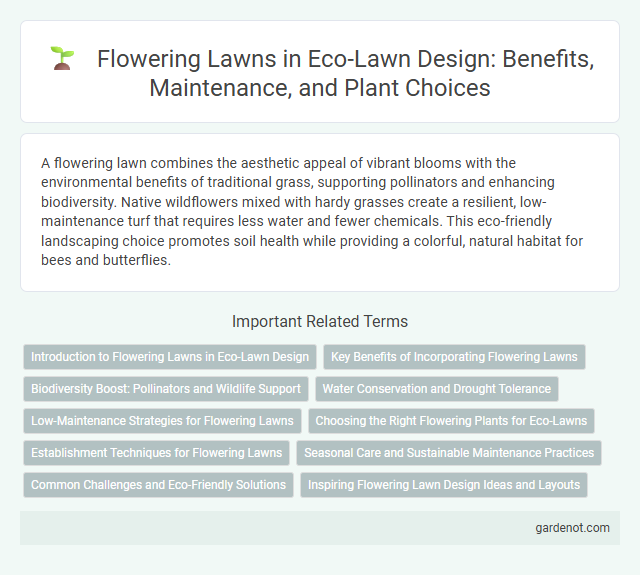 Flowering Lawns in Eco-Lawn Design: Benefits, Maintenance, and Plant Choices