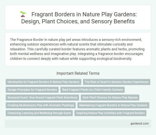 Fragrant Borders in Nature Play Gardens: Design, Plant Choices, and Sensory Benefits