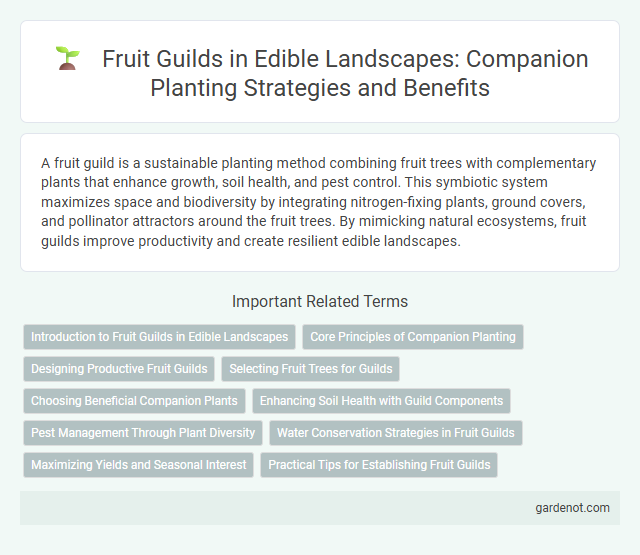 Fruit Guilds in Edible Landscapes: Companion Planting Strategies and Benefits