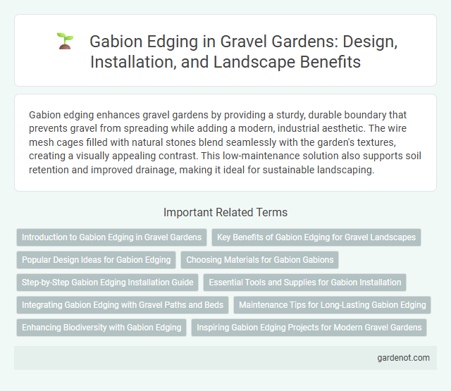 Gabion Edging in Gravel Gardens: Design, Installation, and Landscape Benefits