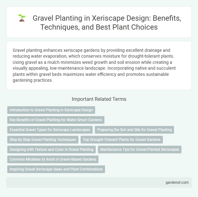 Gravel Planting in Xeriscape Design: Benefits, Techniques, and Best Plant Choices