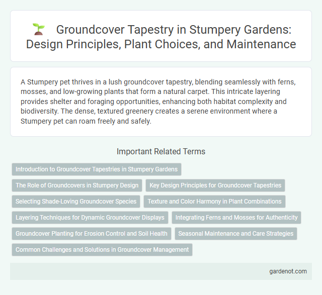 Groundcover Tapestry in Stumpery Gardens: Design Principles, Plant Choices, and Maintenance