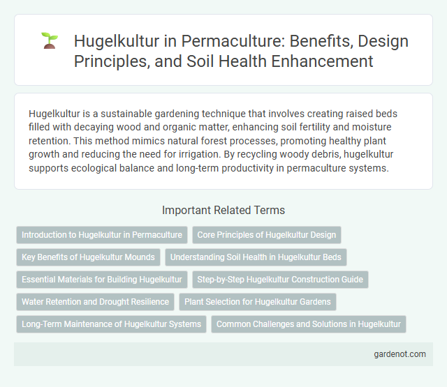 Hugelkultur in Permaculture: Benefits, Design Principles, and Soil Health Enhancement