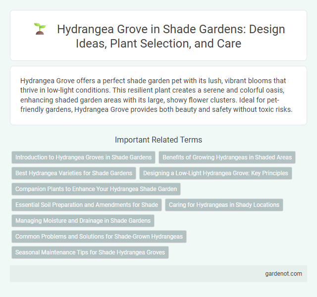 Hydrangea Grove in Shade Gardens: Design Ideas, Plant Selection, and Care