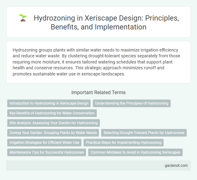 Hydrozoning in Xeriscape Design: Principles, Benefits, and Implementation