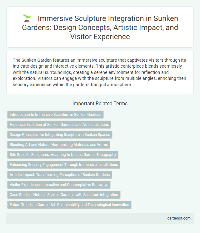 Immersive Sculpture Integration in Sunken Gardens: Design Concepts, Artistic Impact, and Visitor Experience