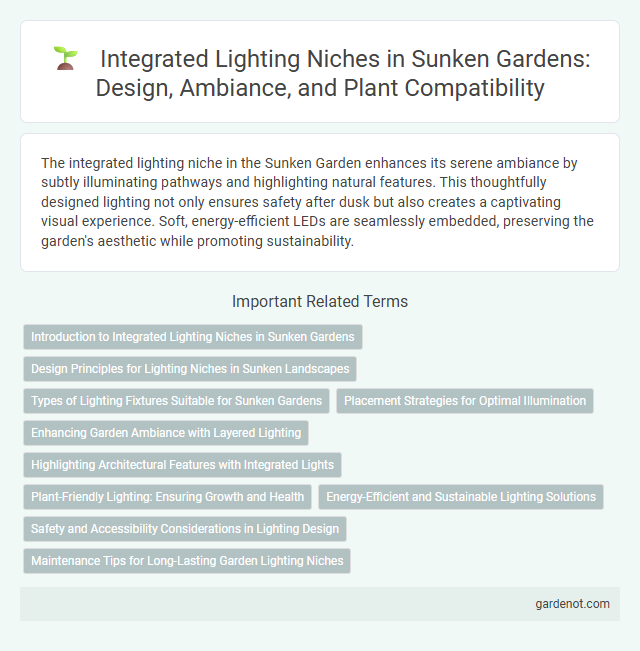 Integrated Lighting Niches in Sunken Gardens: Design, Ambiance, and Plant Compatibility