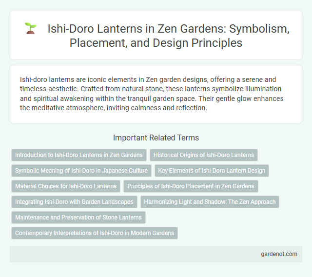 Ishi-Doro Lanterns in Zen Gardens: Symbolism, Placement, and Design Principles