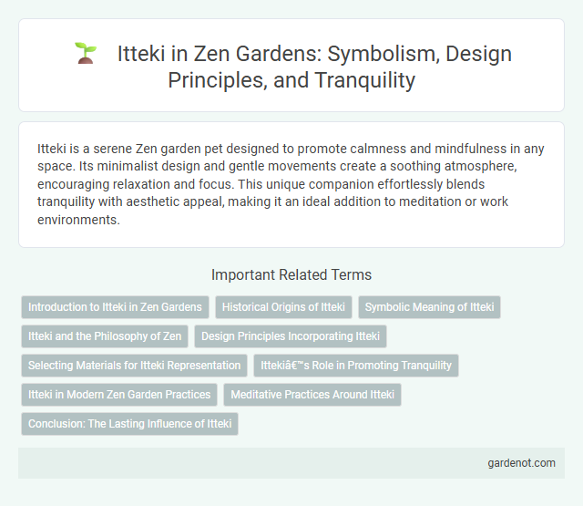 Itteki in Zen Gardens: Symbolism, Design Principles, and Tranquility